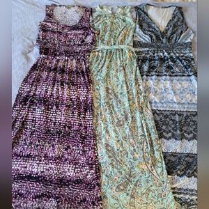 Set Of Three Elegant Summer Dresses